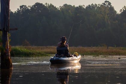 Cover Top 10 Best Carp Fishing Kayaks - The Ultimate Guide to Choosing the Perfect Kayak.